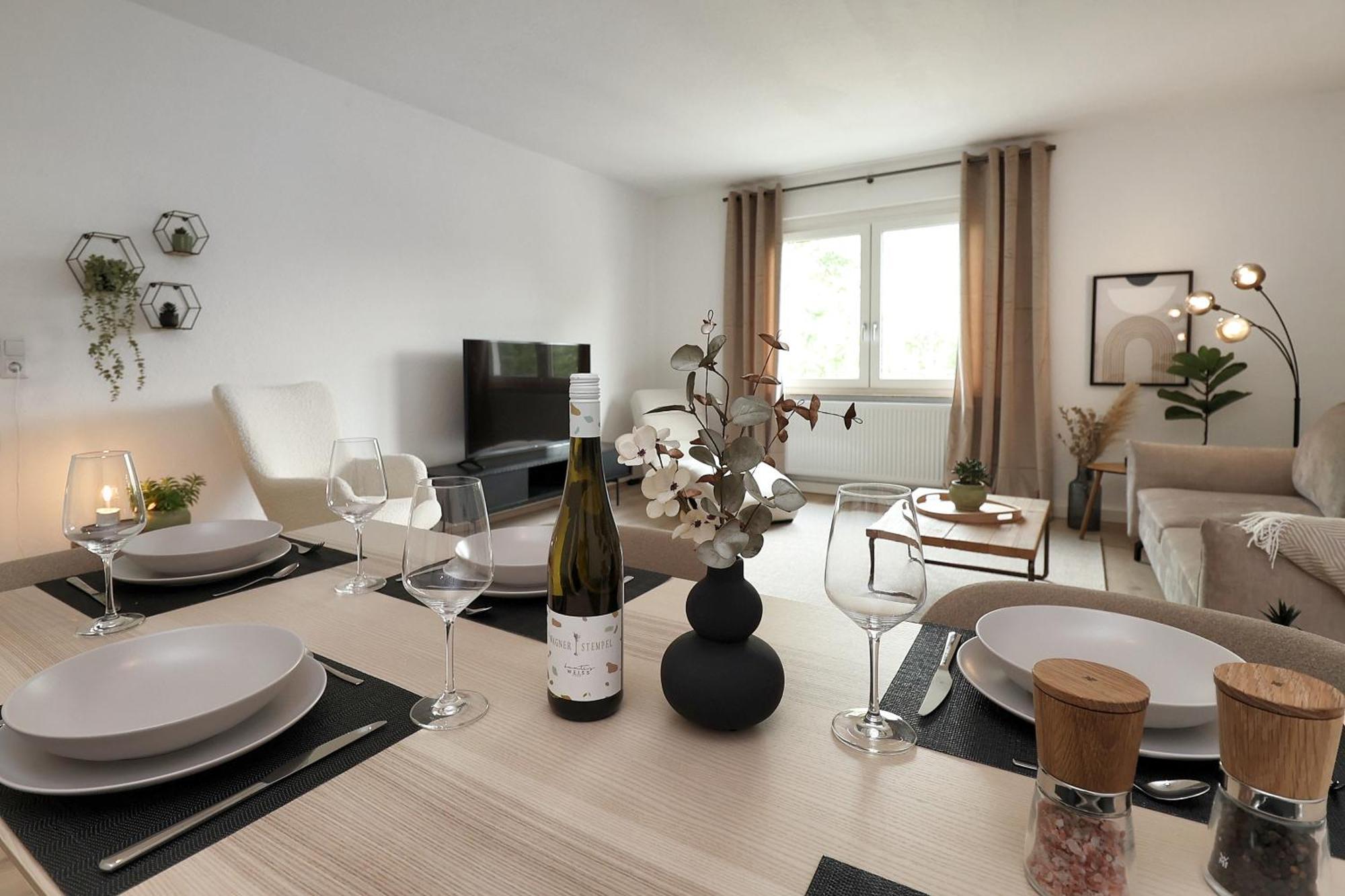 Design Am Rhein - Traumlage Rheinufer I Kueche I Oeffentl Parkplaetze Apartment Bingen am Rhein Luaran gambar